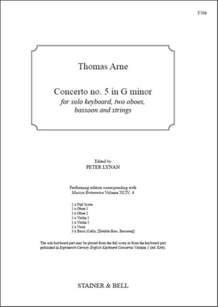 Concert no. 5 in G minor